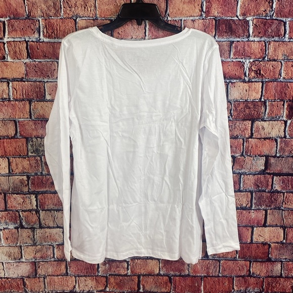 Om & Ah London "Perfectly Imperfect" Long Sleeve Tee - Picture 2 of 4